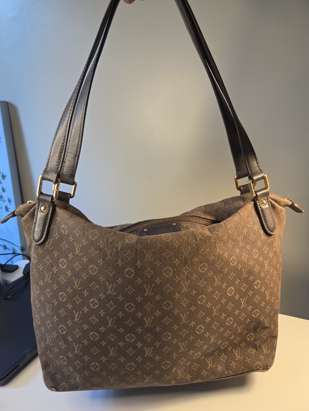 Louis Vuitton Ballade Monogram Canvas in Dark Brown Authentic With Dust Bag